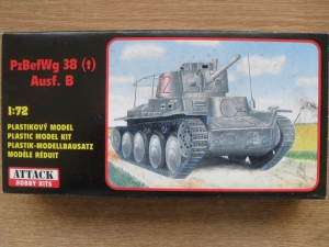 ATTACK 1/72 72808 Pz.Kpfw 38 t  Ausf.B
